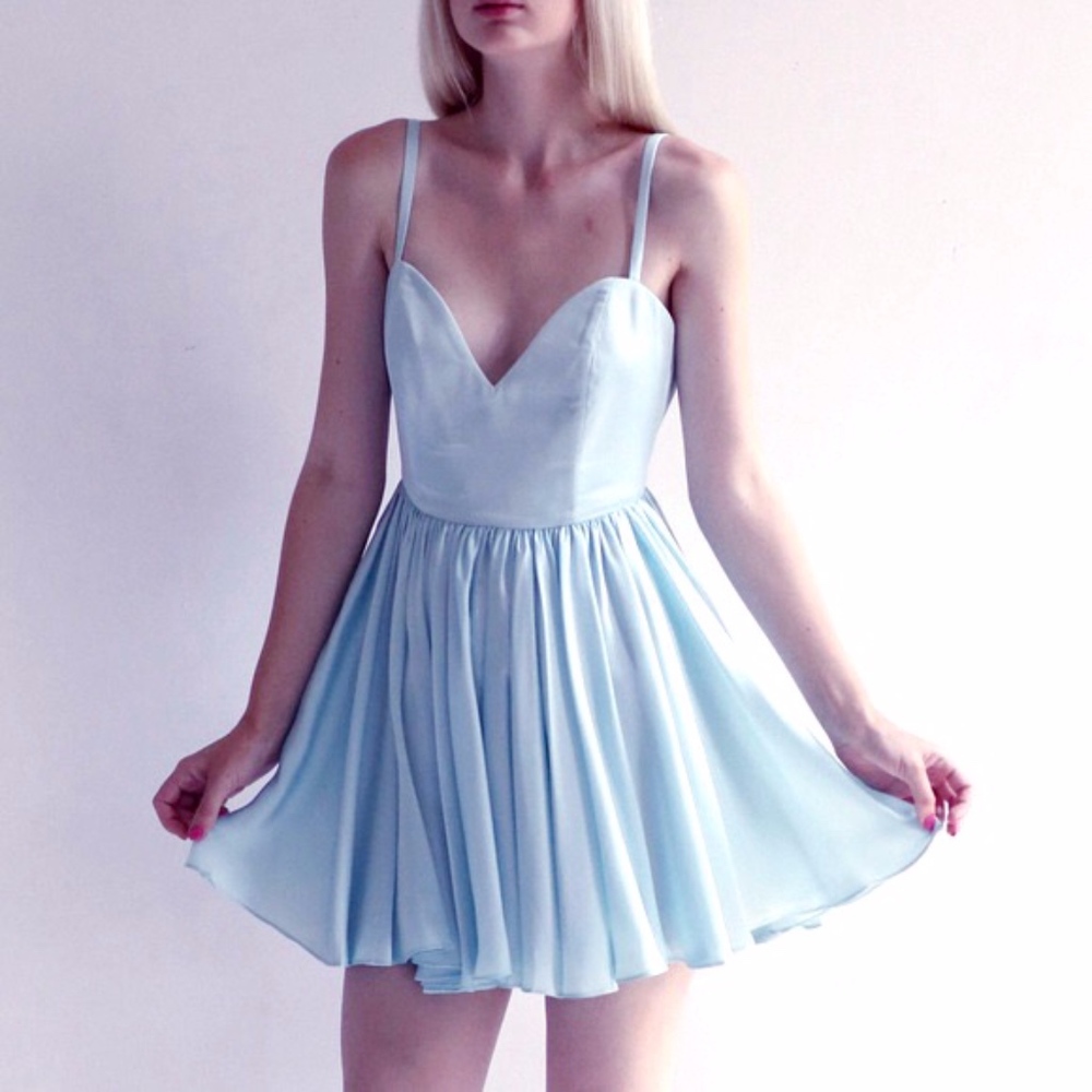 NWT SILK DRESS by Leanne Marshall (in dark navy)